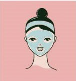 korealainen ihonhoitorutiini sheet mask naamio