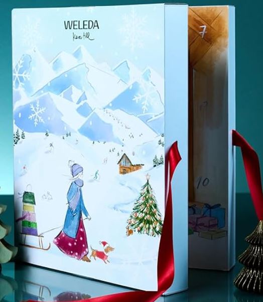 weleda luonnonkosmetiikkajoulukalenteri